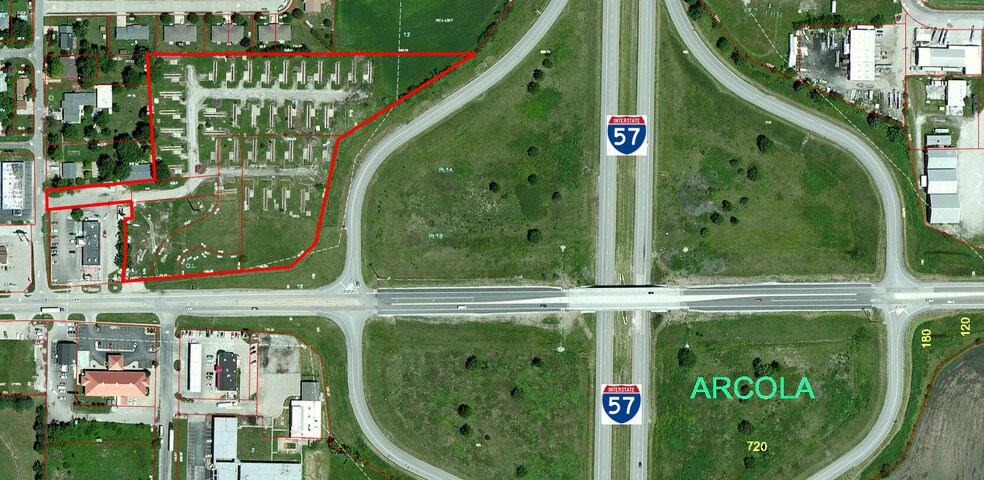 I-57 N, Arcola, IL à vendre - Photo du bâtiment - Image 2 de 3