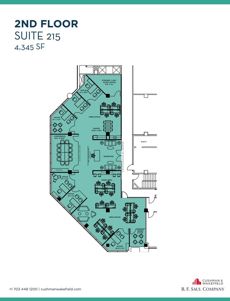 8201 Greensboro Dr, McLean, VA for lease Floor Plan- Image 1 of 1