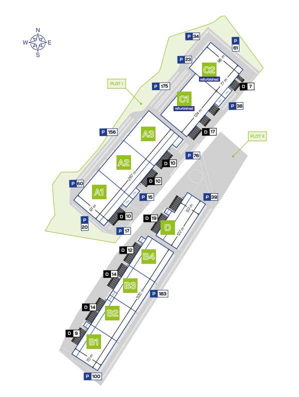  à louer Plan de site- Image 1 de 1