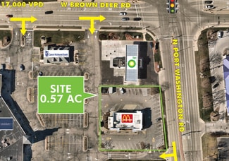 Plus de détails pour 8633-8799 N Port Washington Rd, Fox Point, WI - Commerce de détail à louer