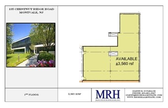 135 Chestnut Ridge Rd, Montvale, NJ for lease Floor Plan- Image 1 of 1