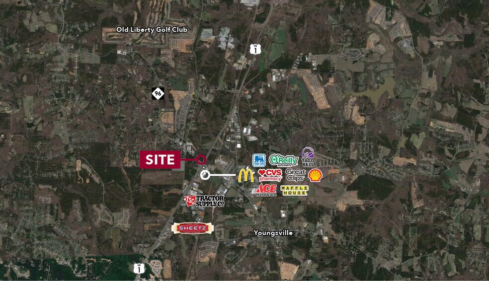 US 1, Youngsville, NC à vendre - Aérien - Image 2 de 3
