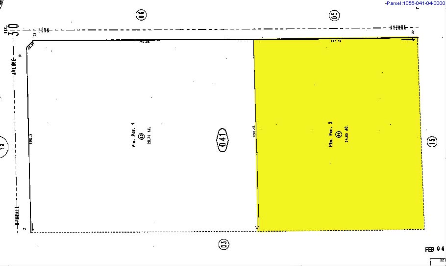 15835 San Antonio Ave, Chino, CA à louer - Plan cadastral - Image 2 de 4