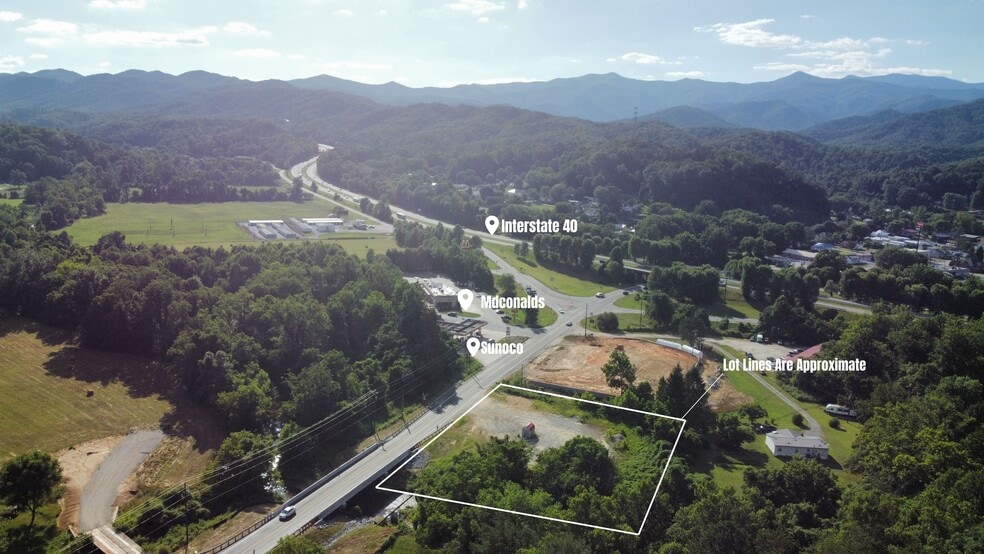 611 Bat Cave Rd, Old Fort, NC for sale - Aerial - Image 3 of 7