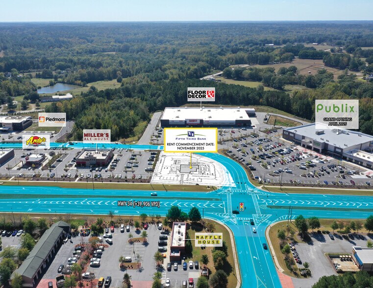 40 Fischer Marketplace Ln, Sharpsburg, GA à vendre - Photo du bâtiment - Image 2 de 3