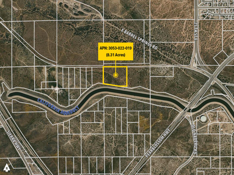 Barrel Springs, Palmdale, CA for sale - Aerial - Image 1 of 2