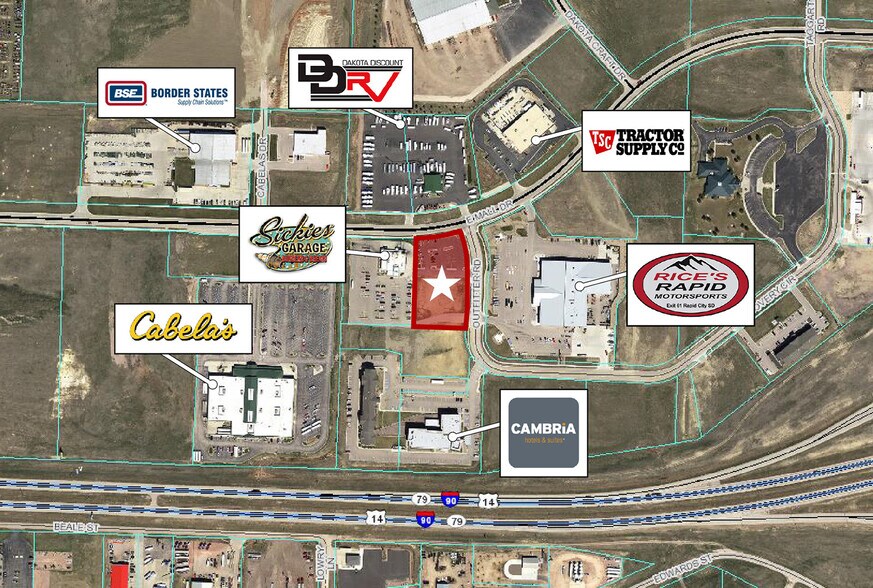 TBD Outfitter, Rapid City, SD for sale - Aerial - Image 1 of 2