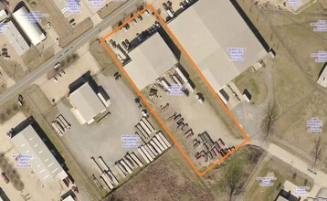 4808 Hazel Jones Rd, Bossier City, LA - Aérien Vue de la carte