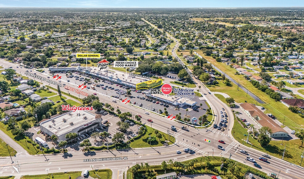 25 Homestead Rd, Lehigh Acres, FL for lease - Aerial - Image 2 of 8