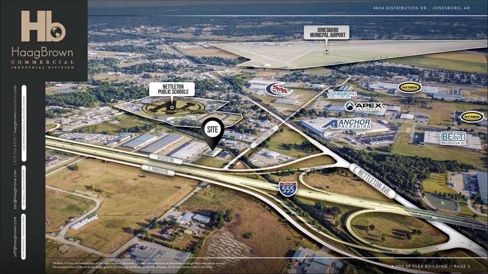 4604 Distribution Dr, Jonesboro, AR for sale - Building Photo - Image 3 of 8