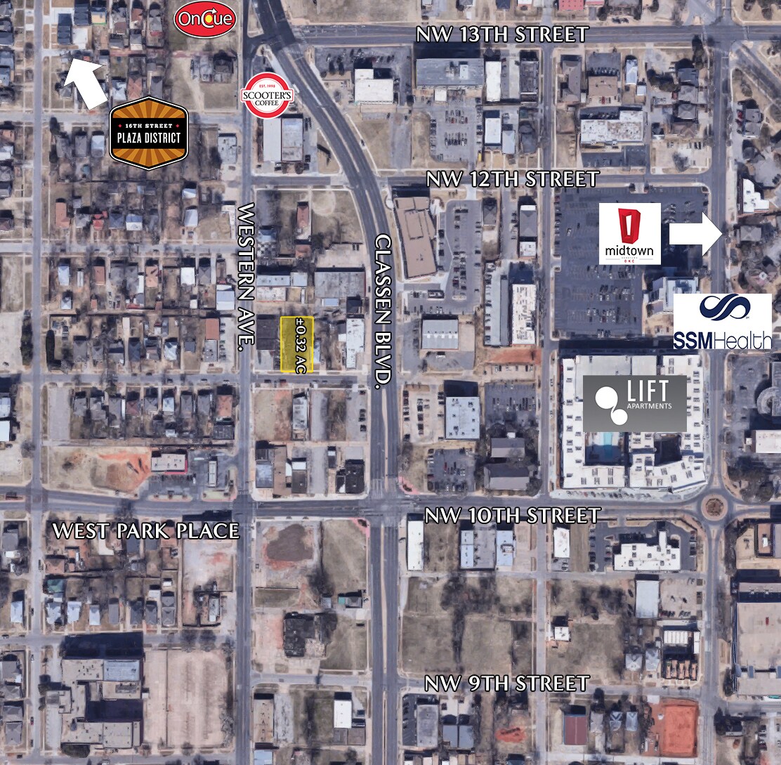 1013 W Park Pl, Oklahoma City, OK for sale Aerial- Image 1 of 2