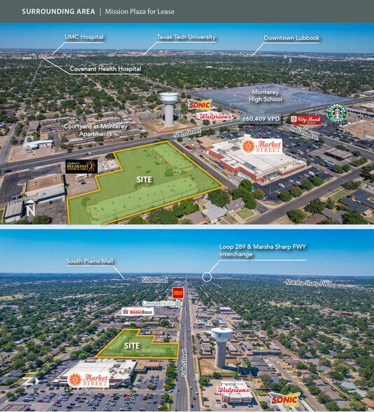 3501 50th- St, Lubbock, TX à louer - Photo du bâtiment - Image 2 de 4