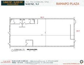 777 Hamburg Tpke, Wayne, NJ for lease Floor Plan- Image 1 of 1