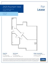 2425 Fountain View Dr, Houston, TX for lease Floor Plan- Image 1 of 1
