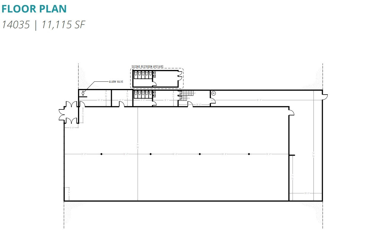 14031-14129 Puritas Ave, Cleveland, OH for lease Floor Plan- Image 1 of 1