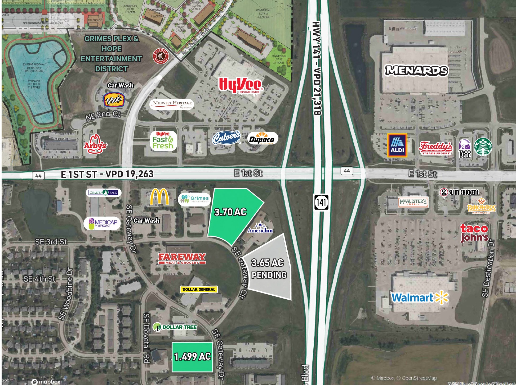 1651-SE 3rd St, Grimes, IA à vendre Aérien- Image 1 de 13