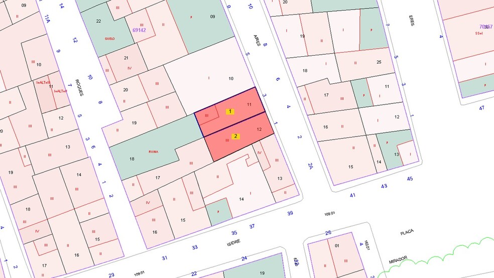 Land in Alcanar, Tarragona for sale - Plat Map - Image 3 of 3