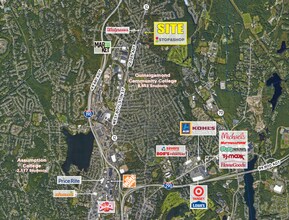 940 W Boylston St, Worcester, MA - Aerial  map view