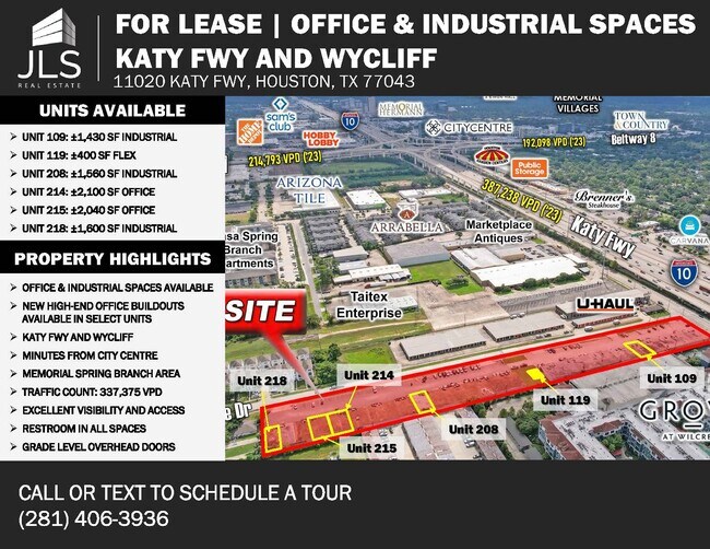 More details for 11020 Katy Fwy, Houston, TX - Multiple Space Uses for Lease