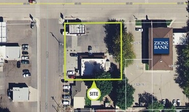 195 W Main St, Salina, UT - AERIAL map view