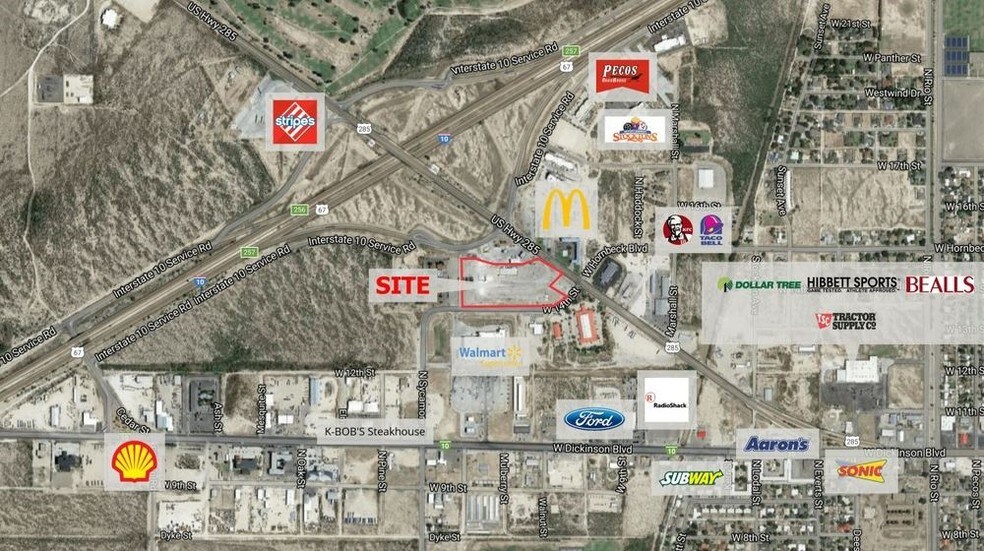 1475 Hwy 285, Fort Stockton, TX à vendre - Photo du bâtiment - Image 3 de 5