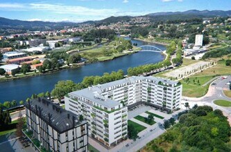 Pontevedra - Aérien  Vue de la carte