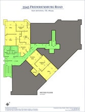 5545 Fredericksburg Rd, San Antonio, TX à louer Plan d’étage- Image 1 de 1