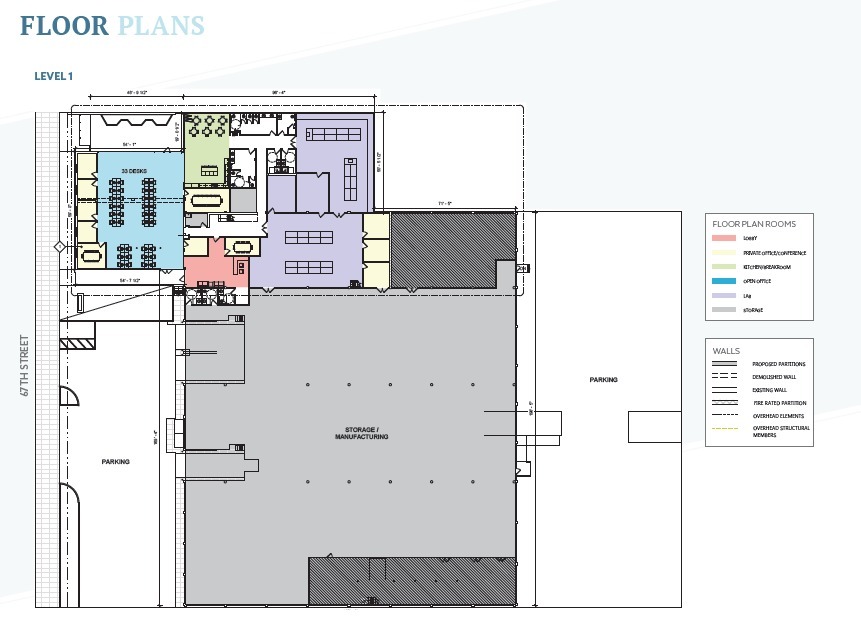 1295 67th St, Emeryville, CA for lease Floor Plan- Image 1 of 2