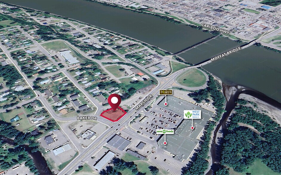 119 Marsh Dr, Quesnel, BC à vendre - Aérien - Image 3 de 3