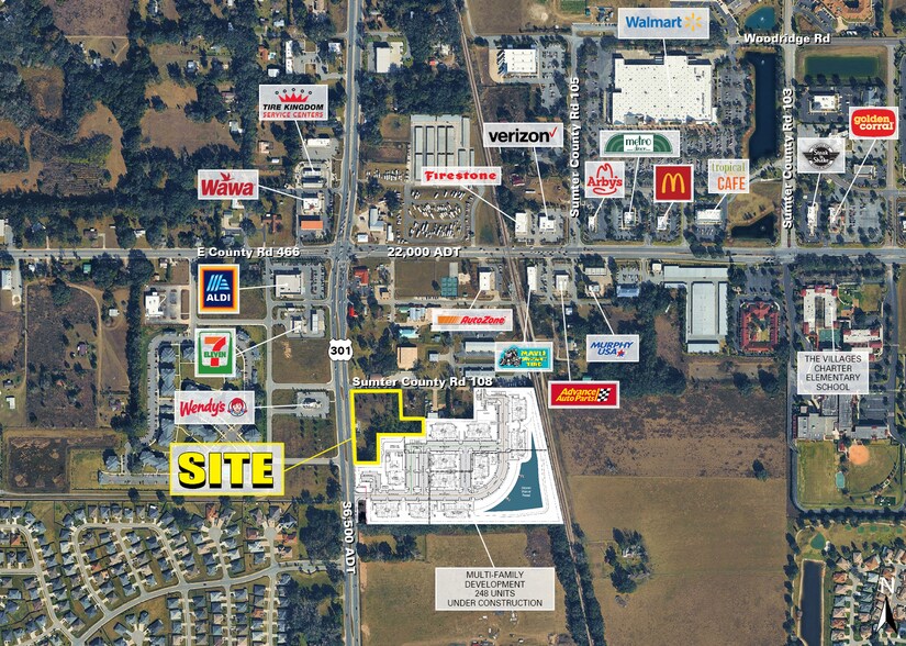 11535 N US 301, Oxford, FL à louer - Photo du bâtiment - Image 2 de 4