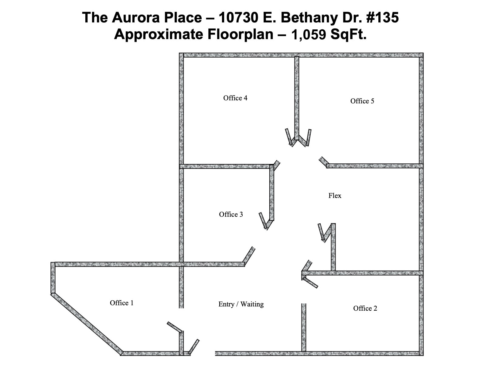 10730 E Bethany Dr, Aurora, CO for lease Floor Plan- Image 1 of 19