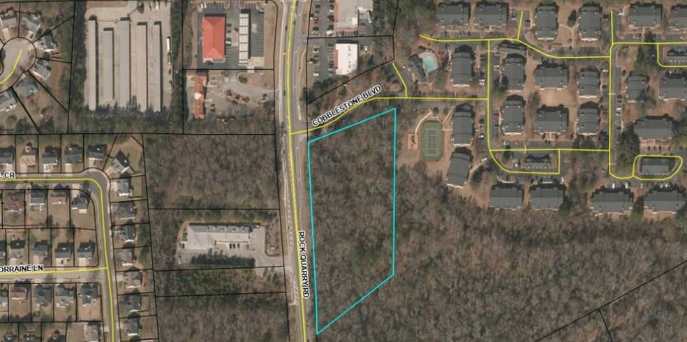 SE Corner of Rock Quarry Road, Stockbridge, GA à vendre - Aérien - Image 2 de 2