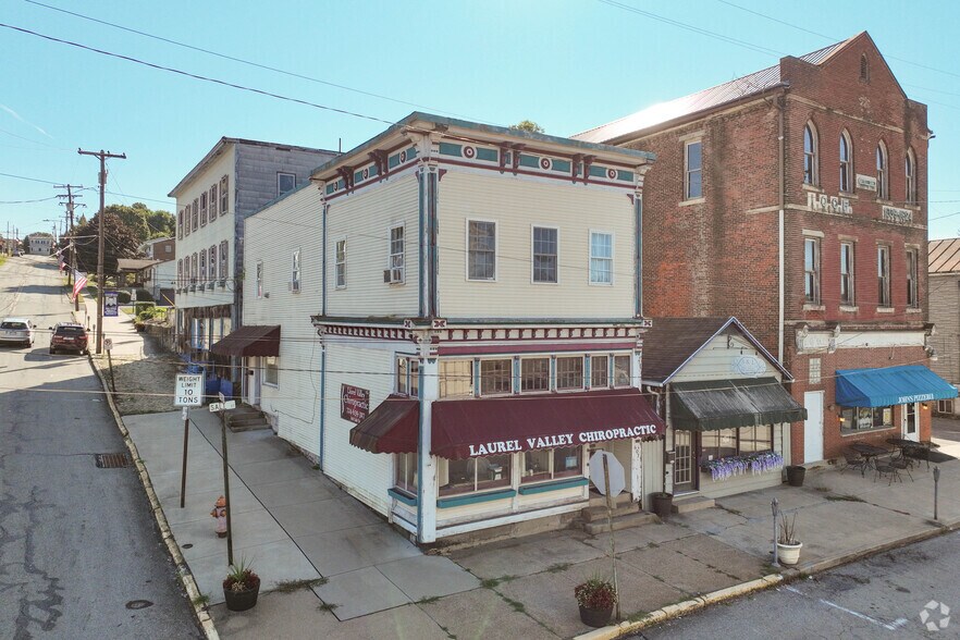 601 Salt St, Saltsburg, PA à vendre - Aérien - Image 3 de 4