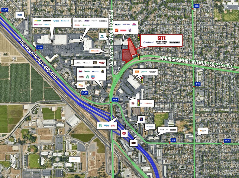 1800 Prescott Rd, Modesto, CA à vendre - Photo du bâtiment - Image 3 de 5