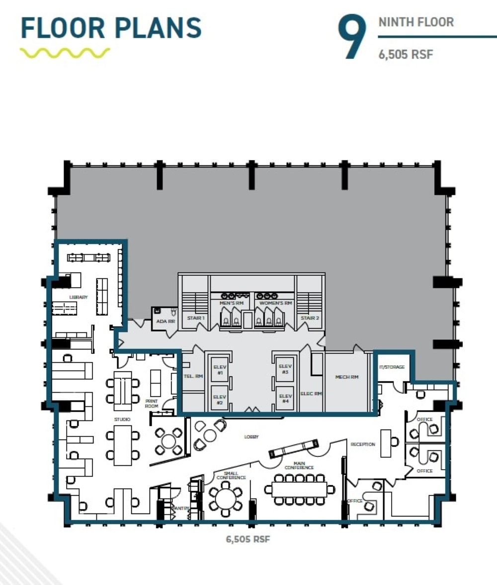8401 Connecticut Ave, Chevy Chase, MD à vendre Plan d’étage- Image 1 de 1