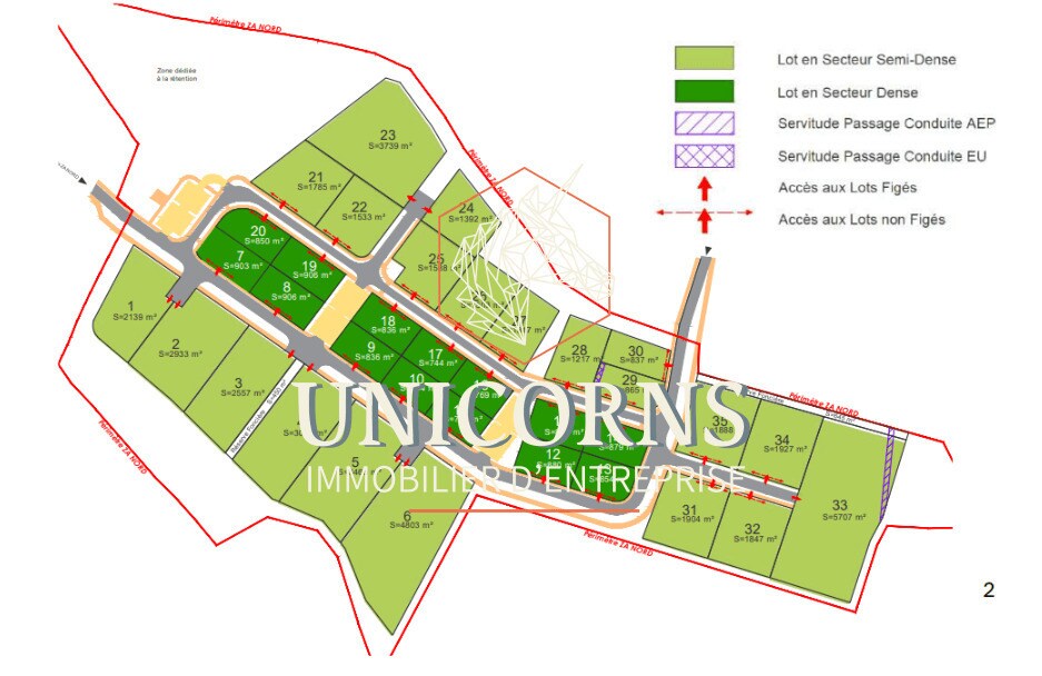 Land in Colomiers for sale Site Plan- Image 1 of 3