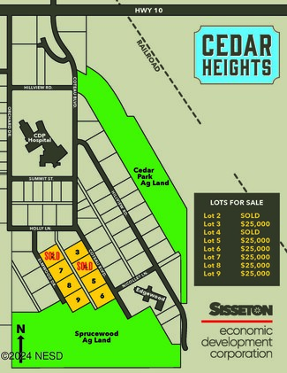 Plus de détails pour TBD Coteau Boulevard, Sisseton, SD - Terrain à vendre