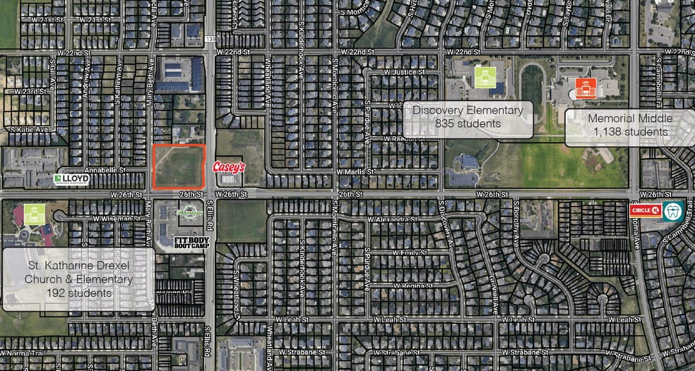 Ellis Rd, Sioux Falls, SD à vendre - Photo du bâtiment - Image 1 de 2