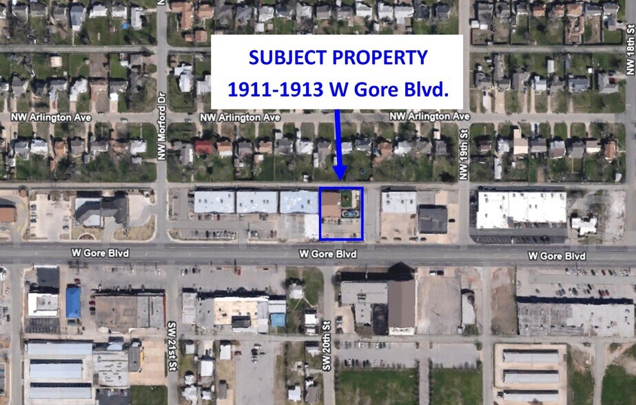 1911-1913 W Gore Blvd, Lawton, OK à louer - Photo du bâtiment - Image 2 de 10