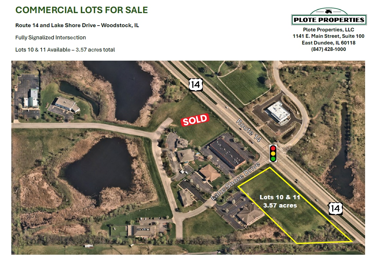 Rt 14 & Lake Shore Dr, Woodstock, IL for sale Primary Photo- Image 1 of 2