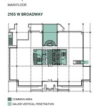 2165 W Broadway, Vancouver, BC for lease Floor Plan- Image 1 of 1