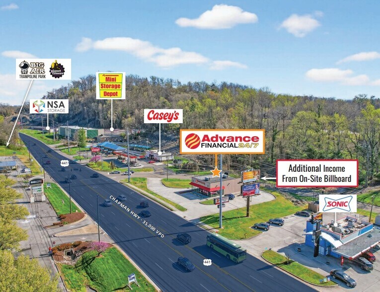 4531 Chapman Hwy, Knoxville, TN à vendre - Photo du bâtiment - Image 3 de 5