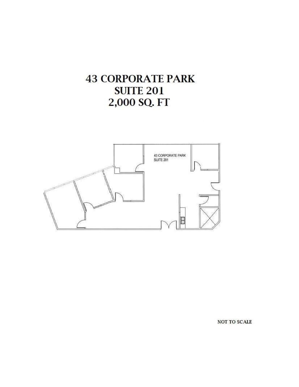 43 Corporate Park, Irvine, CA for lease Floor Plan- Image 1 of 1