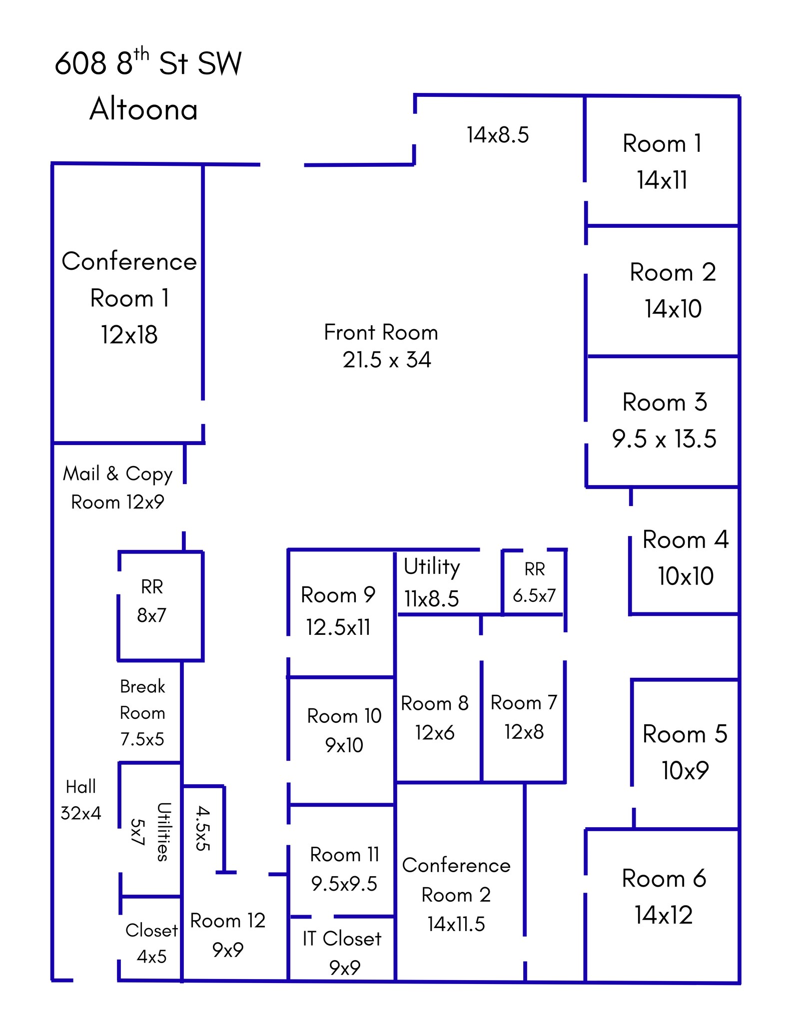 600 8th St SW, Altoona, IA for sale Floor Plan- Image 1 of 1
