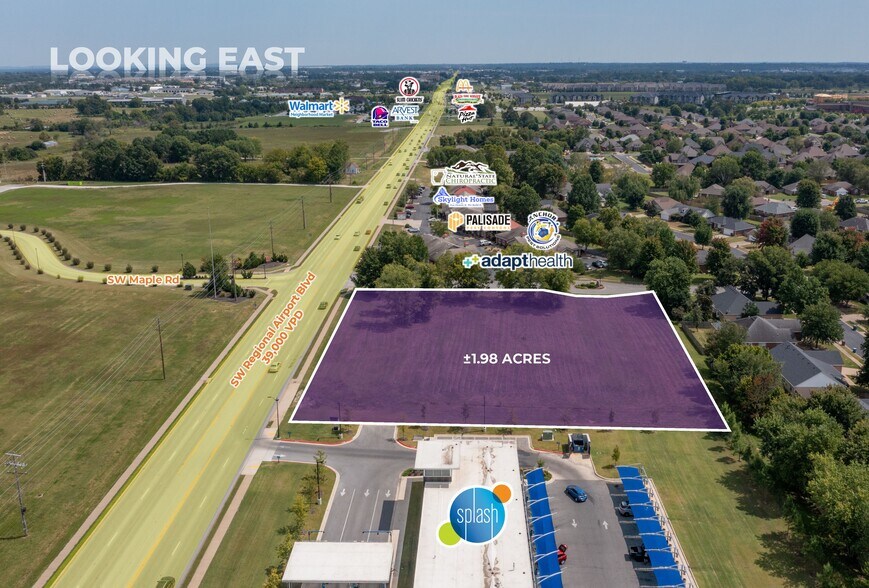 SW Regional Airport Blvd, Bentonville, AR à vendre - Aérien - Image 2 de 4