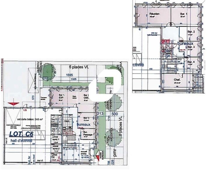 5 Rue De Lombardie, Saint-Priest for lease - Floor Plan - Image 2 of 2