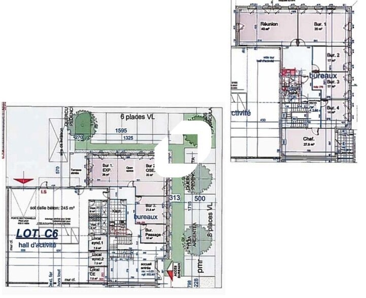 5 Rue De Lombardie, Saint-Priest à louer - Plan d’étage - Image 2 de 2