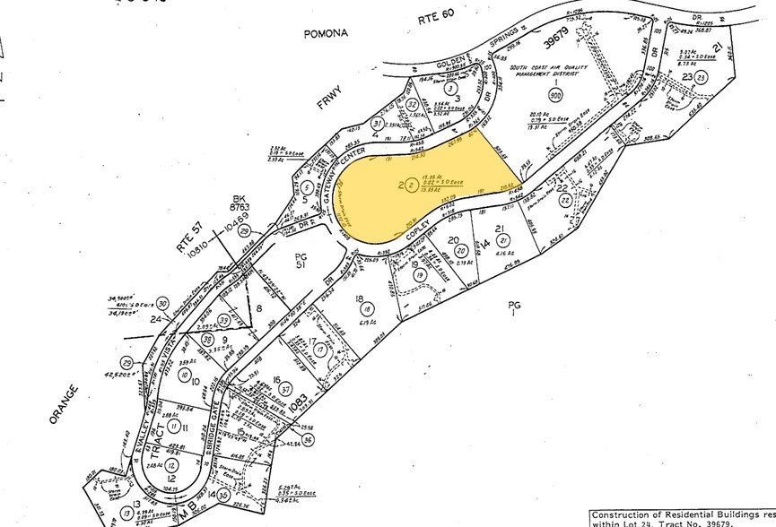 21680 Gateway Center Dr, Diamond Bar, CA à louer - Plan cadastral - Image 2 de 29