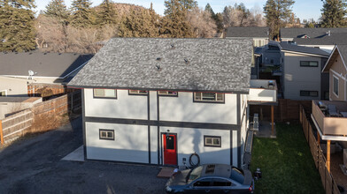 428 NE Burnside Ave, Bend, OR - AERIAL  map view