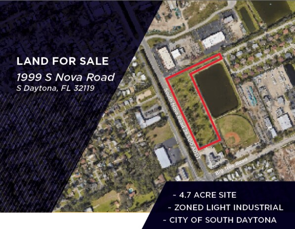 1999 S Nova Rd, South Daytona, FL à vendre Aérien- Image 1 de 2